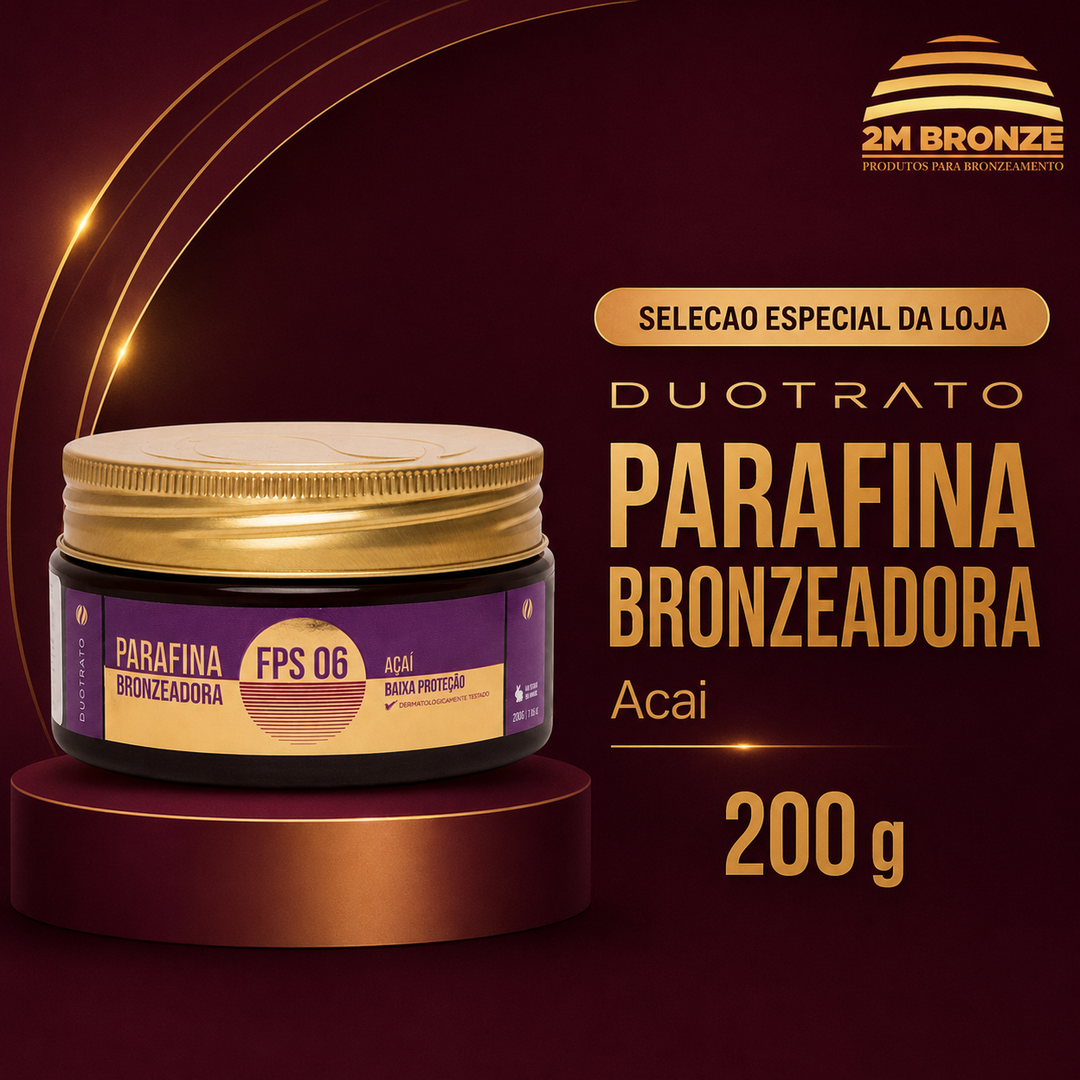 Duotrato Parafina Açaí 200g