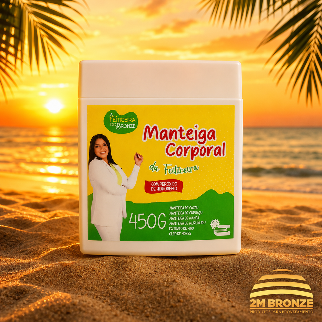 Feiticeira do Bronze Manteiga Corporal 450g