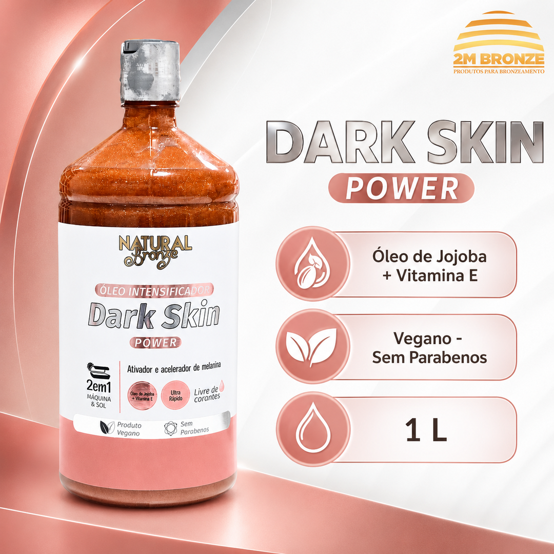 Natural Bronze Óleo Dark Skin 1L