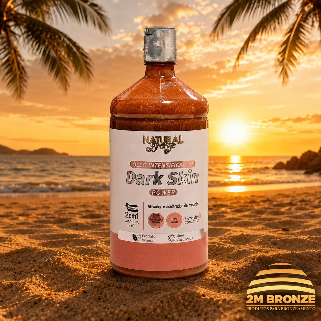 Natural Bronze Óleo Dark Skin 1L