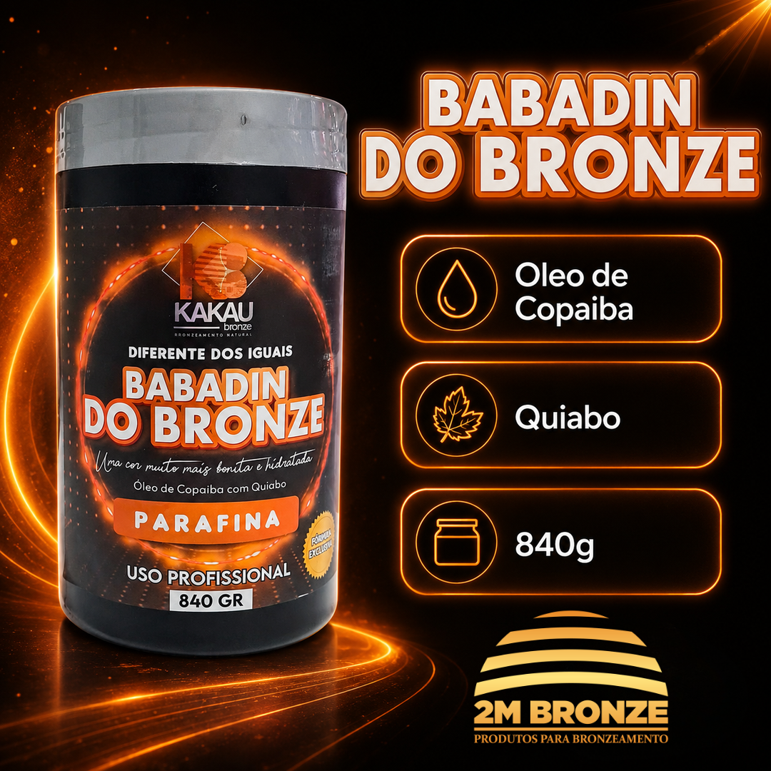 Kakau Bronze Parafina Babadin do Bronze 840g