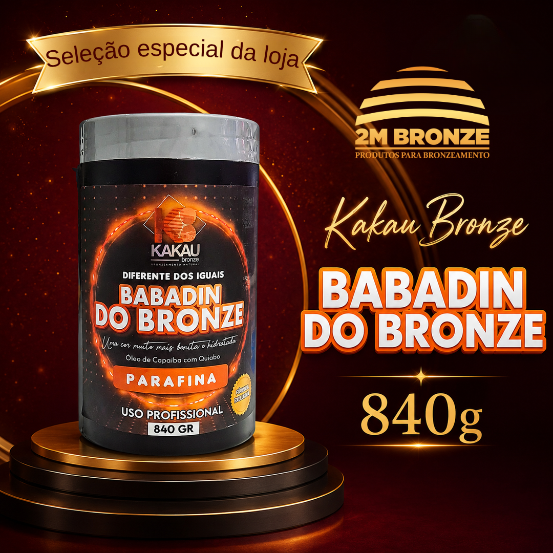 Kakau Bronze Parafina Babadin do Bronze 840g