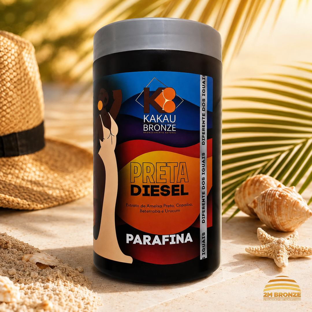 Kakau Bronze Parafina Preta Diesel 830g