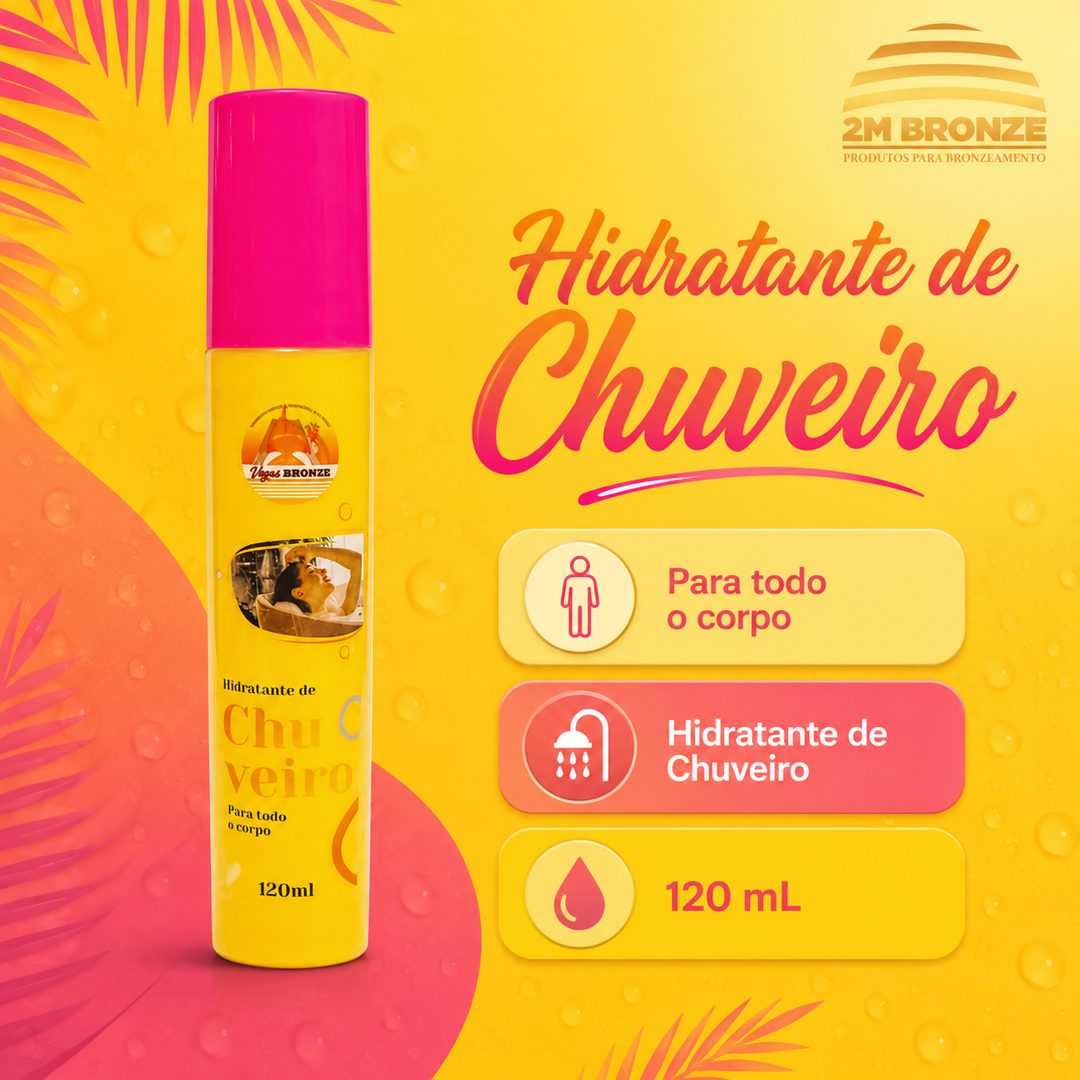 Vegas Bronze Hidratante de Chuveiro 120ml