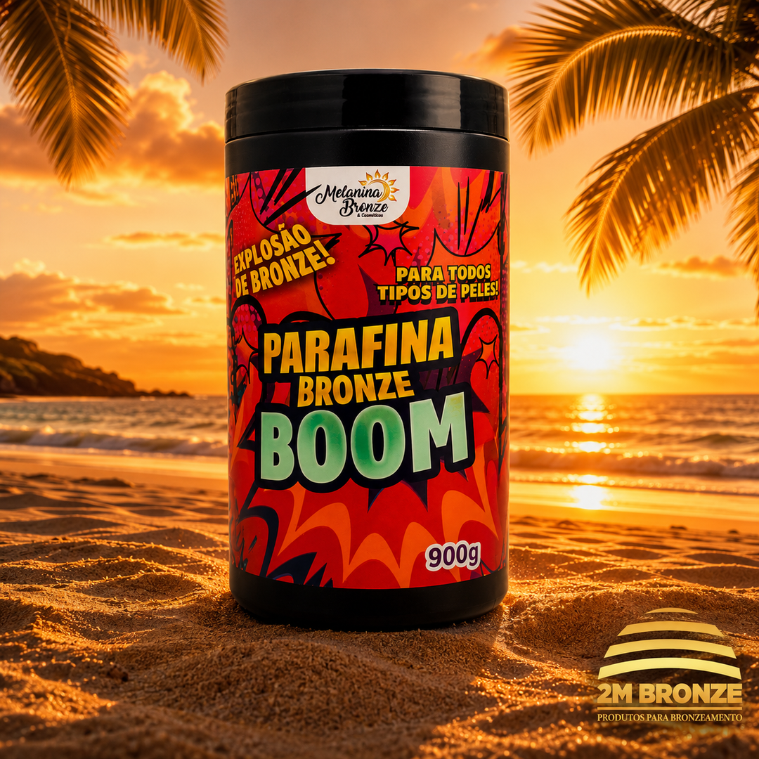 Melanina Bronze Parafina Bronze Boom 900g