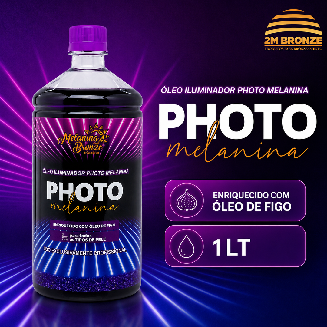 Melanina Bronze Oleo Iluminador Photo Melanina 1l