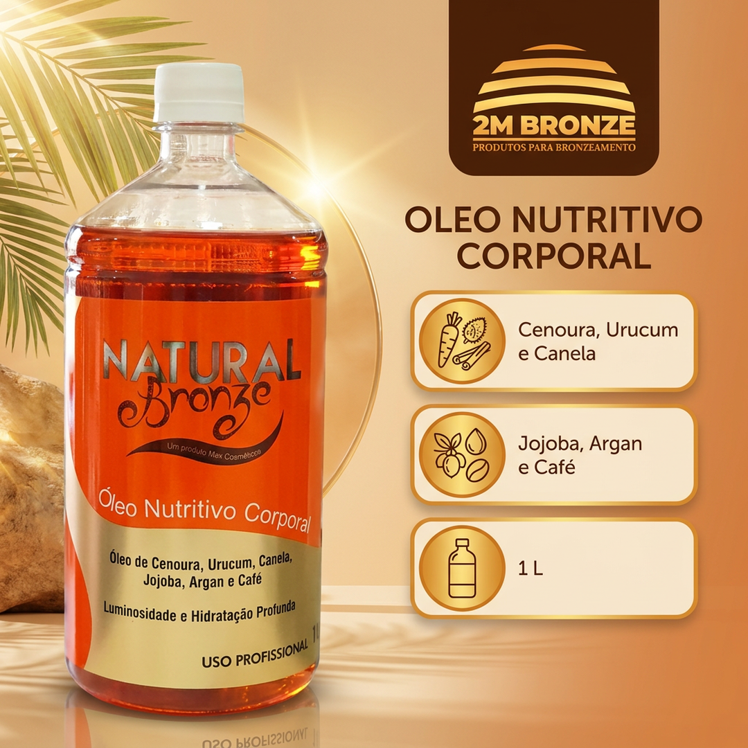 Natural Bronze Óleo Nutritivo Corporal 1l