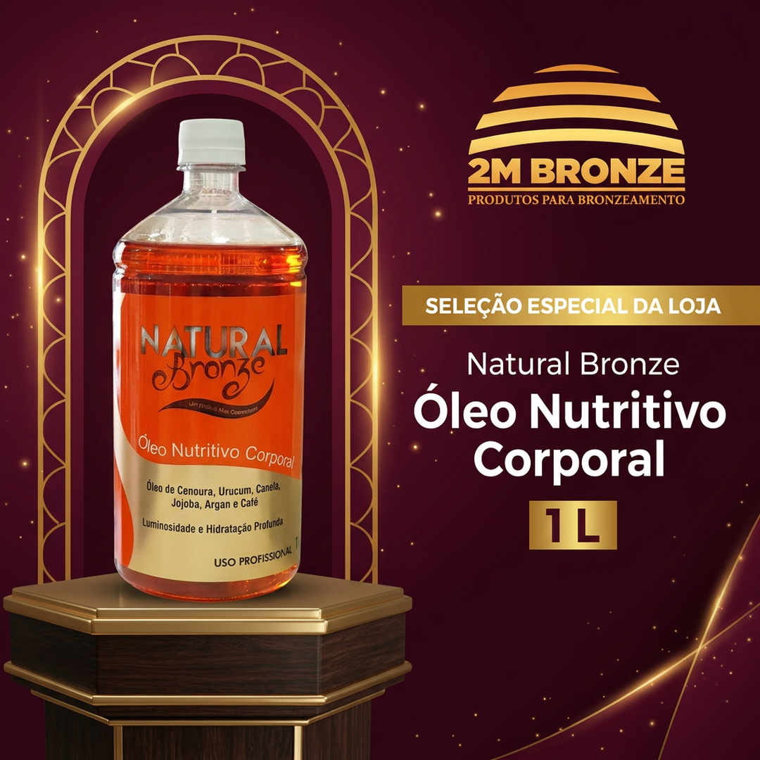 Natural Bronze Óleo Nutritivo Corporal 1l
