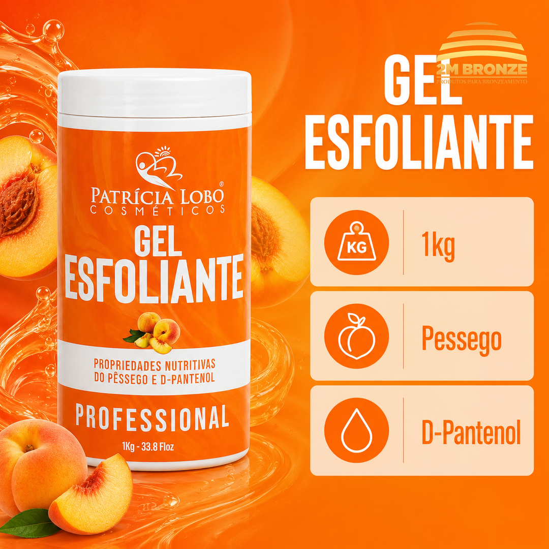 Patricia Lobo Gel Esfoliante Pessego 1kg