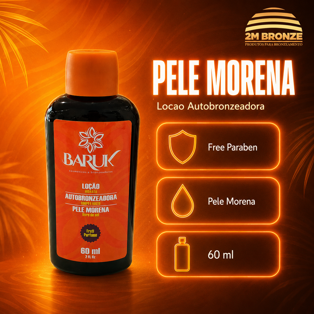 Baruch Autobronzeador Pele Morena 60m